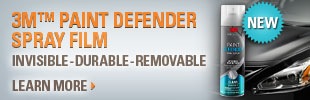 NEW 3M(TM) Paint Defender Spray Film - Invisible, Durable, Removable - Learn More