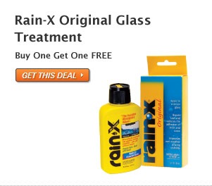 Rain-X Original Glass Treatment - Buy One Get One FREE - Get This Deal