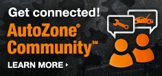 Get Connected! AutoZone(R) Community (SM) - Learn More