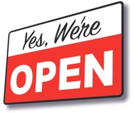 Yes! we are Open