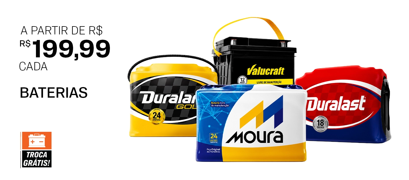 Peças de automóveis na AutoZone - Baterias, freios, acessórios e mais