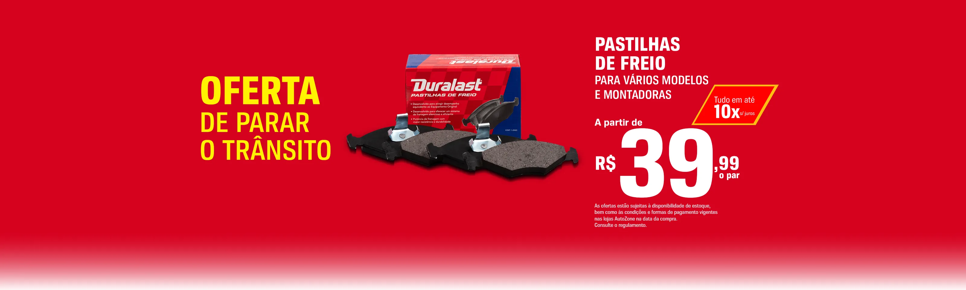 Peças de automóveis na AutoZone - Baterias, freios, acessórios e mais