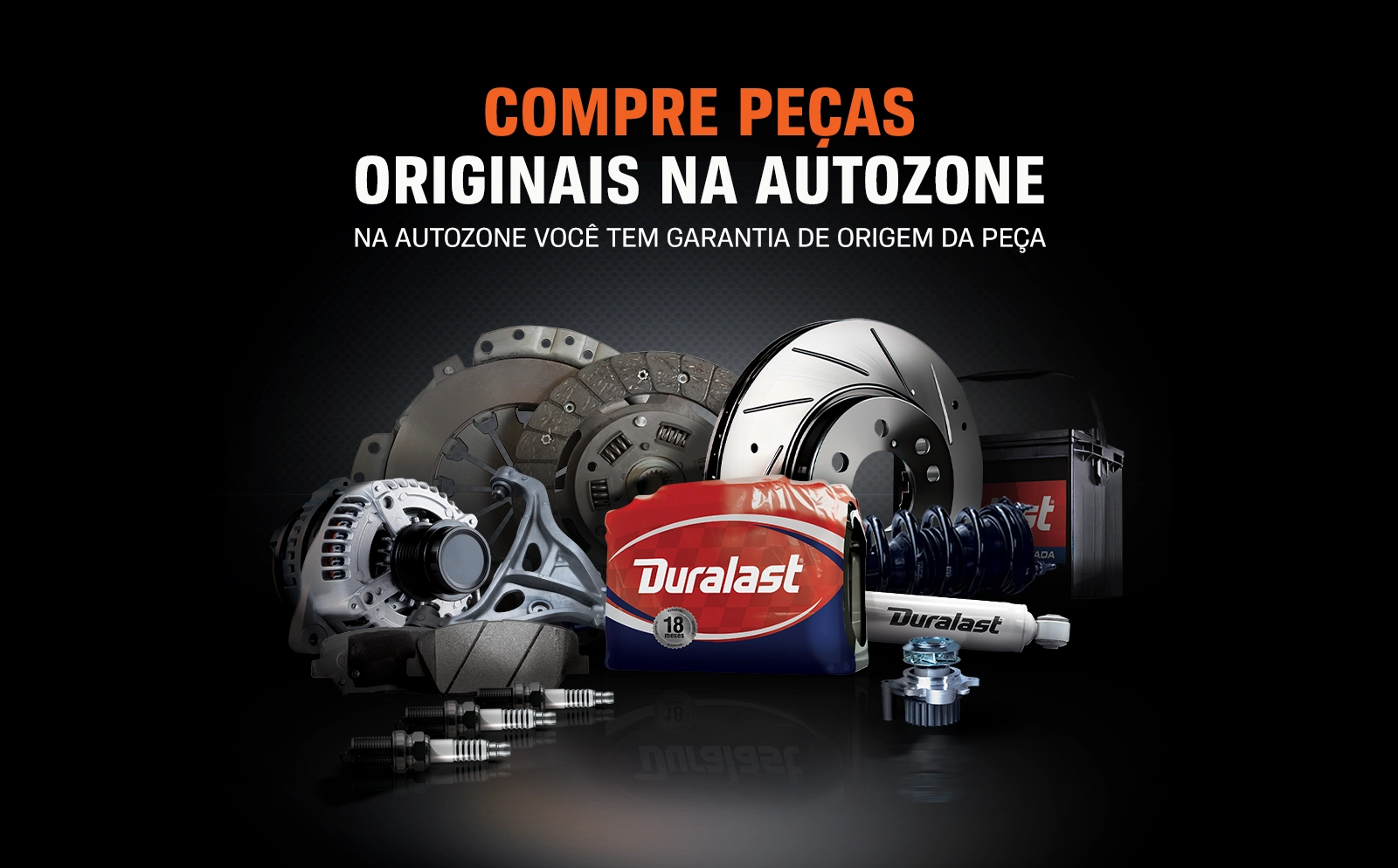 Peças de automóveis na AutoZone - Baterias, freios, acessórios e mais