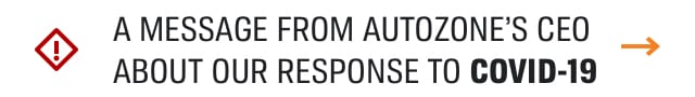 COVID-19 UPDATE: How AutoZone is preparing & responding.