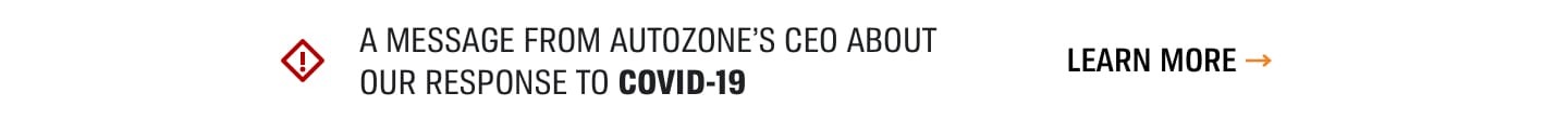 COVID-19 UPDATE: How AutoZone is preparing & responding.