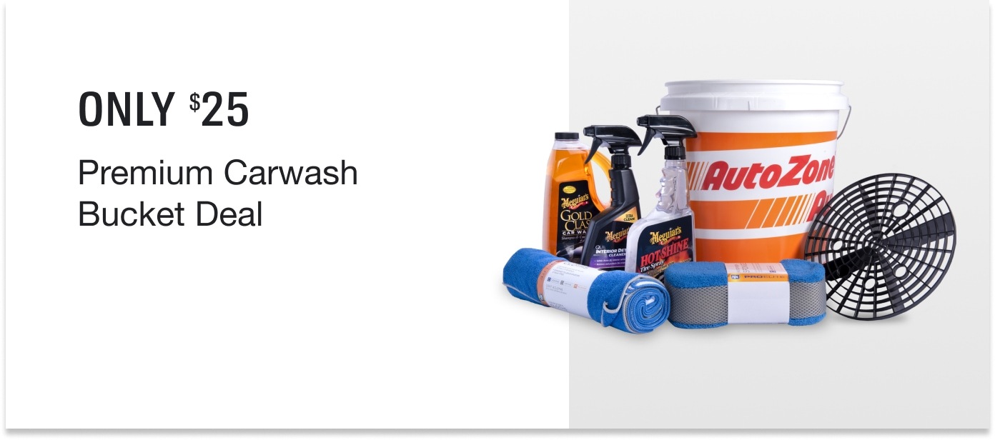 Only 25 Premium Carwash Bucket Deal