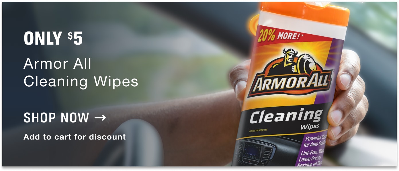 Only $5 Armor All Cleaning Wipers