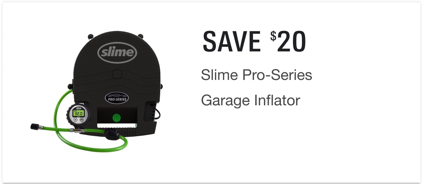 Save $20 on Slime Pro-Series Garage Inflator