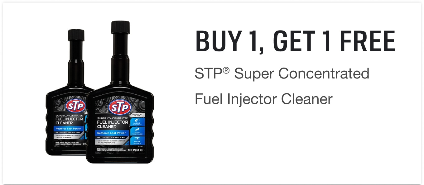 Buy One, Get One Free STP® Super Concentrated Fuel Injector Cleaner