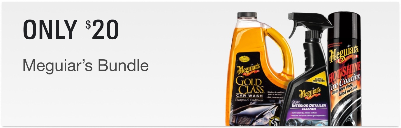 Only $20 Meguiar's Bundle