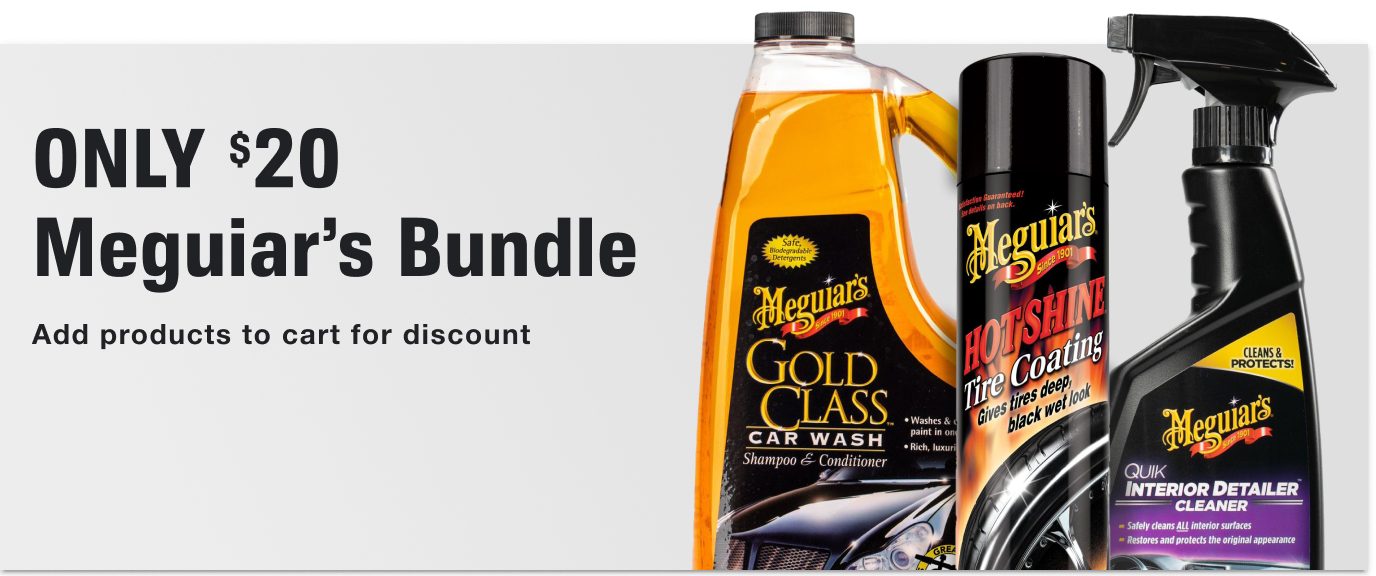Only $20 Meguiar's Bundle