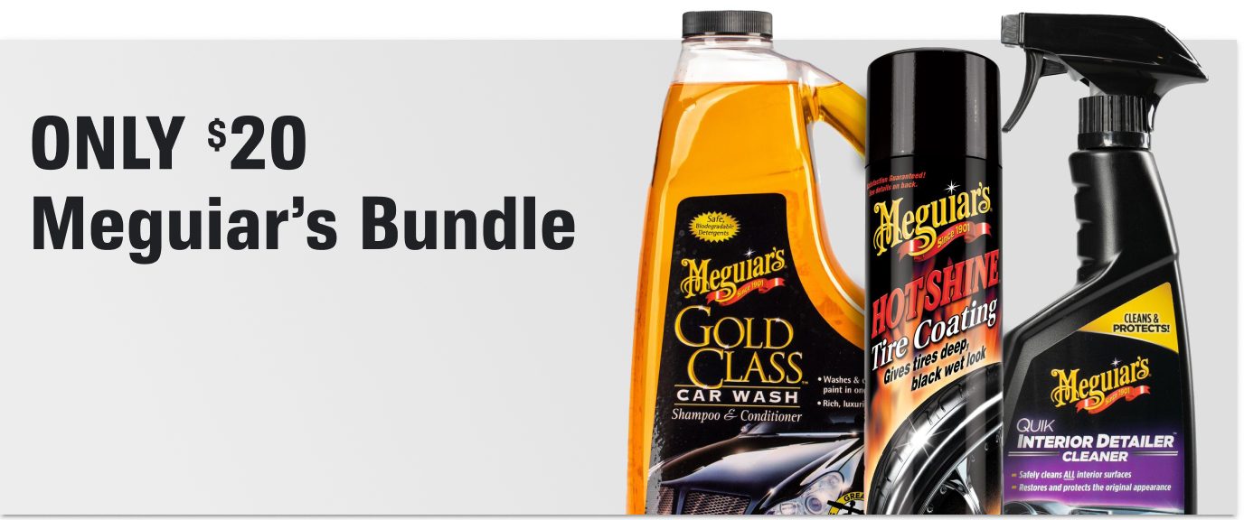 Only $20 Meguiar's Bundle
