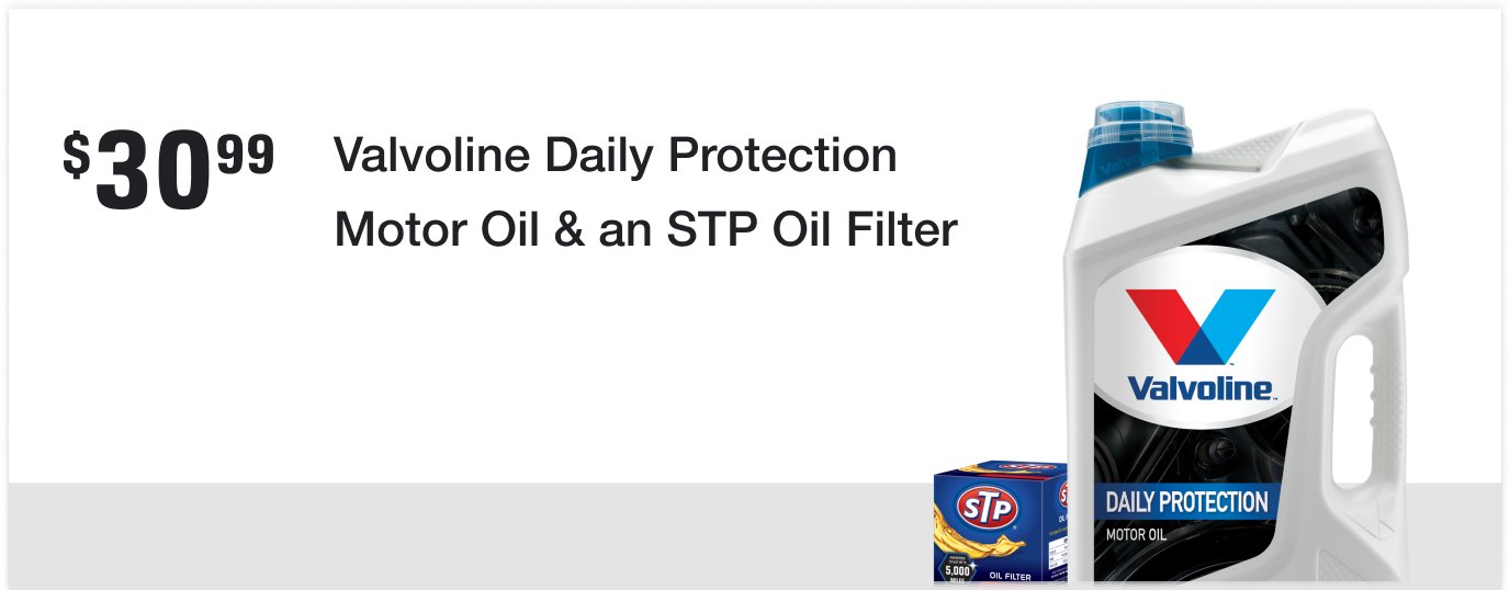 AutoZone Oil Change Specials Oil and Filter Deals