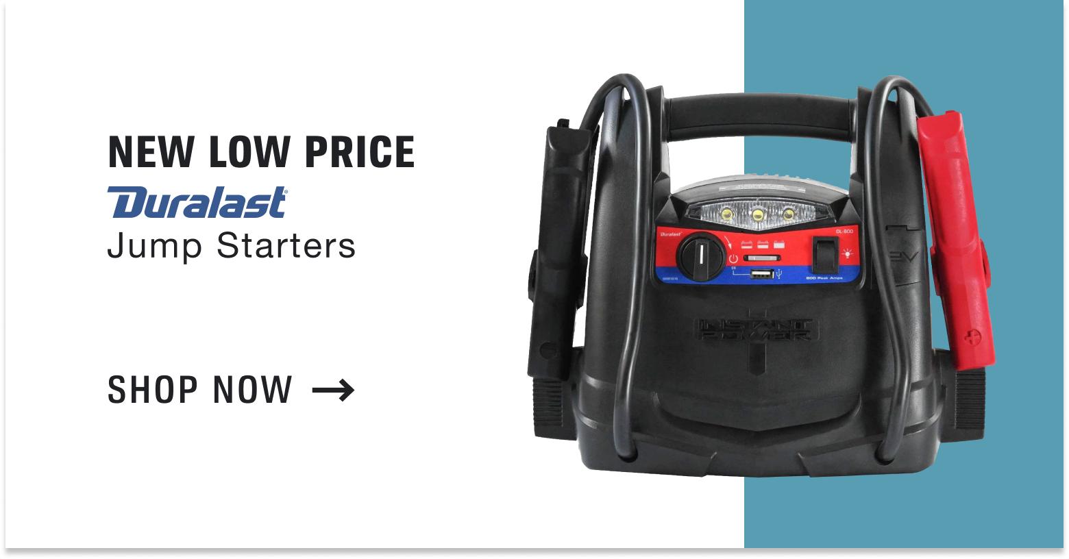 New Low Price on Duralast® Jump Starters