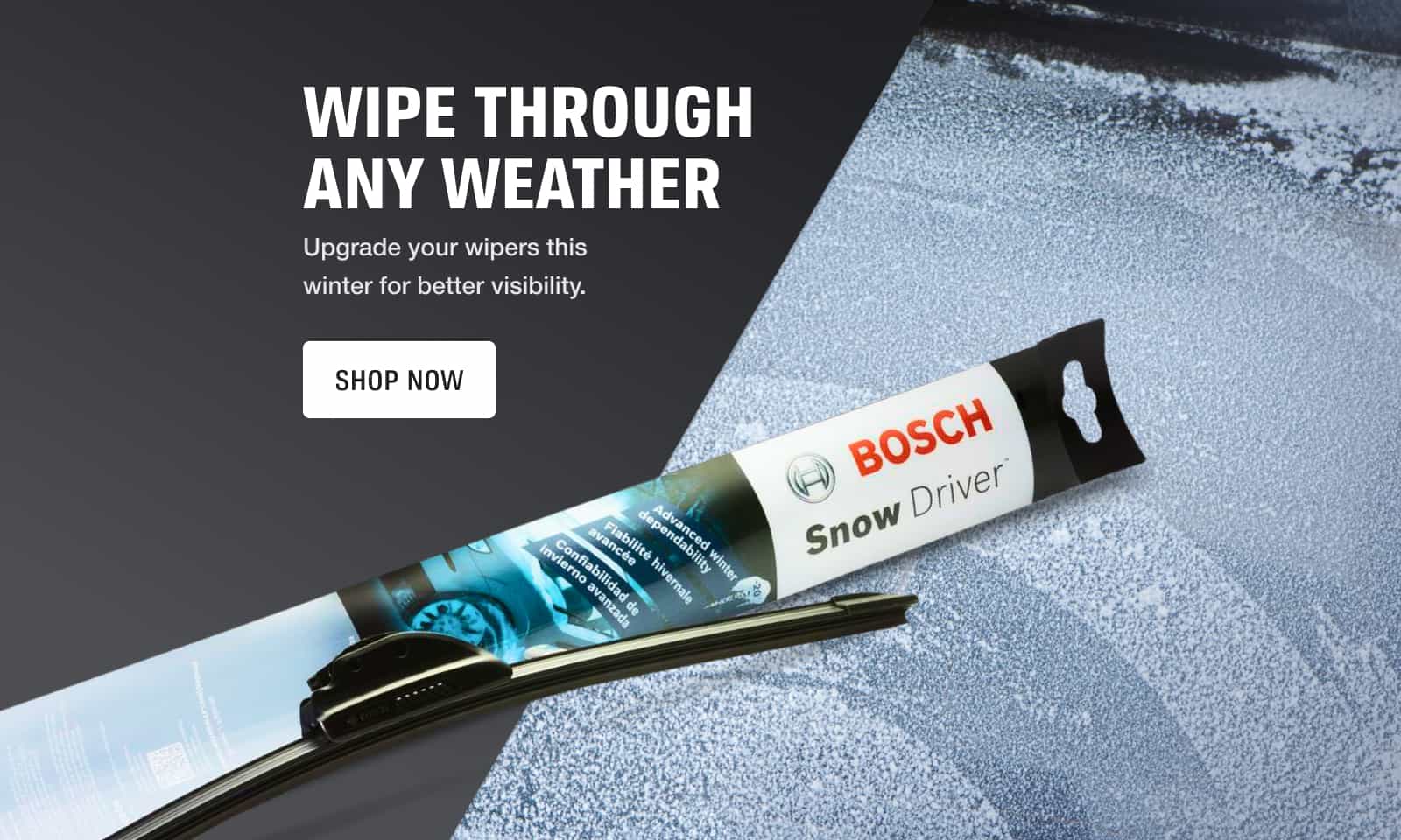Wipe through any weather. Upgrade your wipers this winter for better visibility. Shop now.
