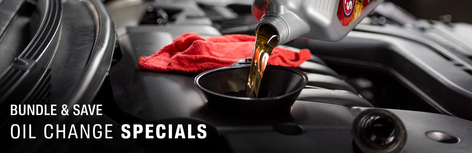 Bundle and Save, Oil Change Specials