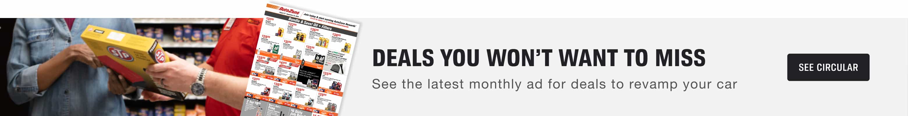 Deals and Savings - AutoZone