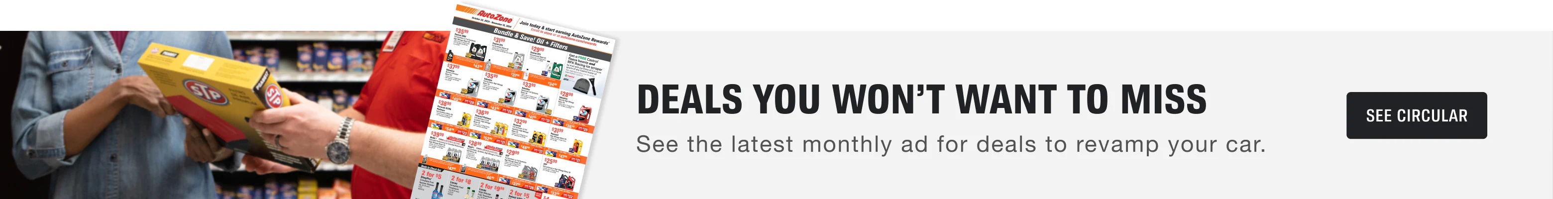 Deals and Savings - AutoZone