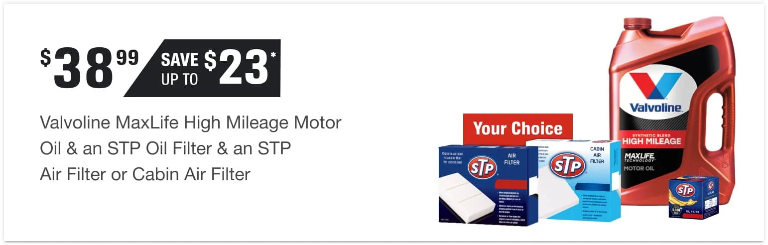 AutoZone Oil Change Specials Oil and Filter Deals