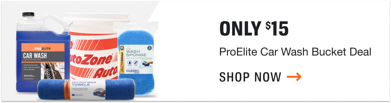 $15 ProElite Car Wash Bucket Deal