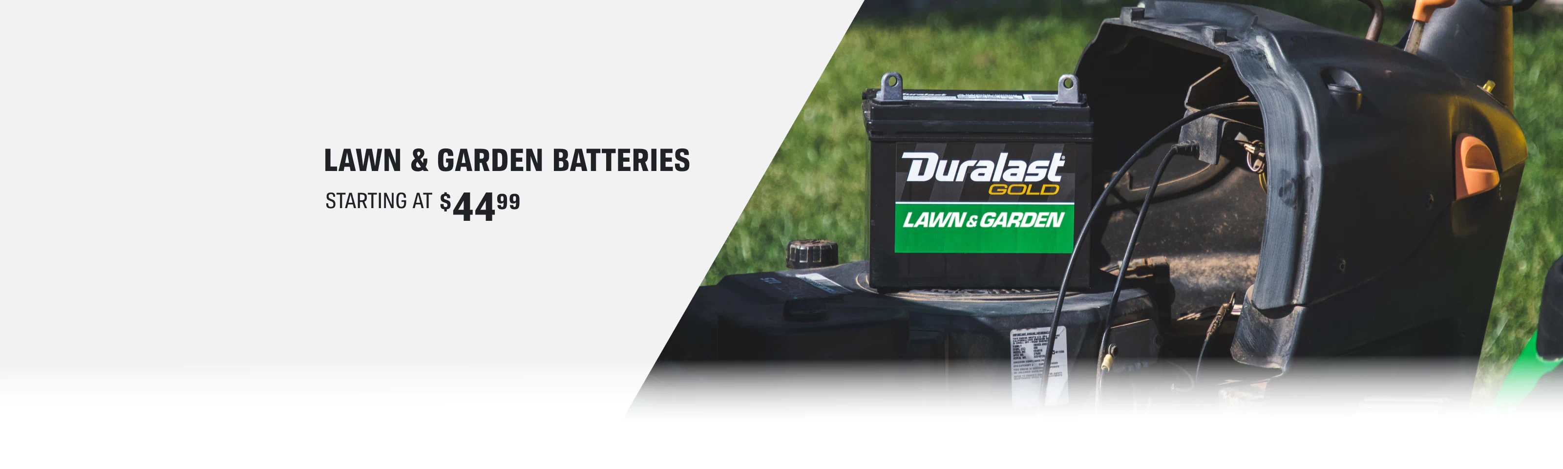 Lawn & Garden Batteries - Starting at $44.99