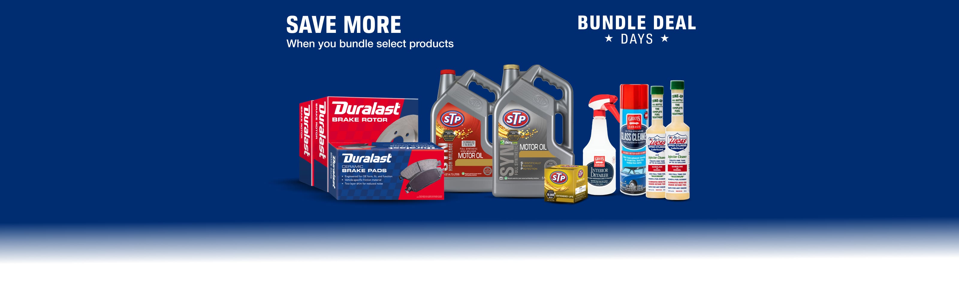Bundle Deal Days - Save more when you bundle select products