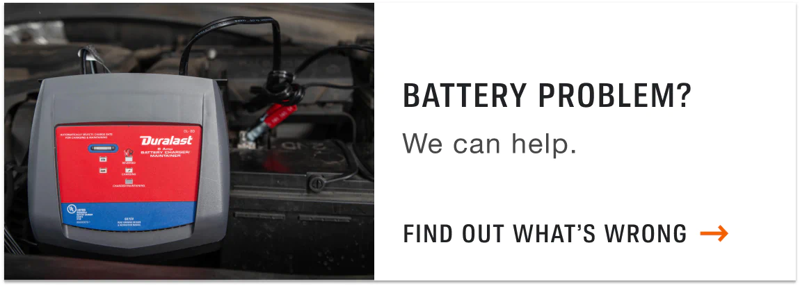 Battery Problem? We can help. Find Out What's Wrong