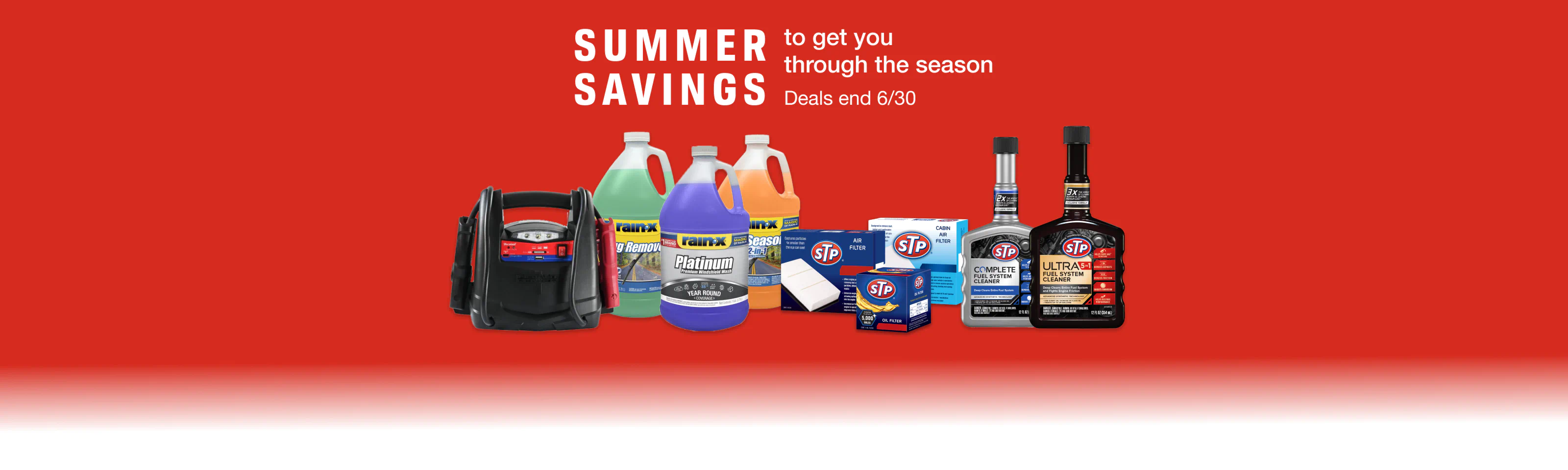 Summer Savings to get you through the season - Deals end 6/30