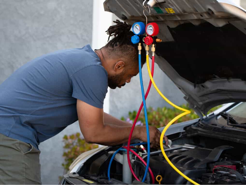 Car A/C recharge