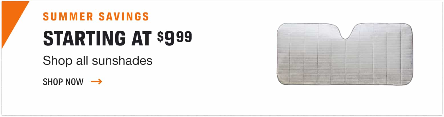 Sunshades starting at $9.99 - Shop all sunshades - Shop Now