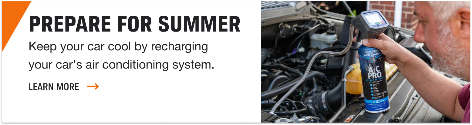 Prepare for Summer - Keep your car cool by recharging your car's air conditioning system