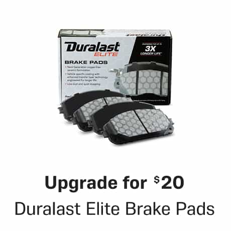 Upgrade for $20 Duralast Elite Brake Pads