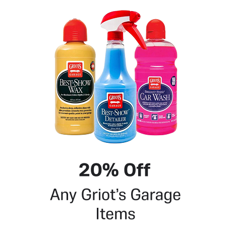 20% off - Any Griot’s Garage Items