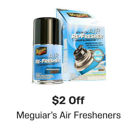 $2 off - Meguiar’s Air Fresheners