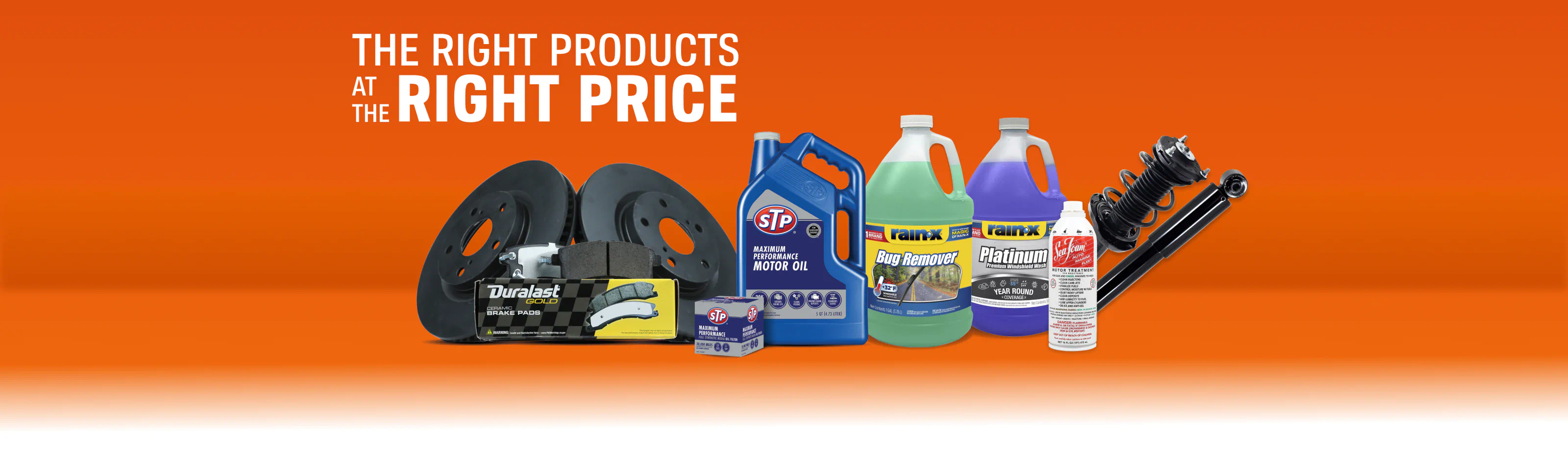 The right products at the right price