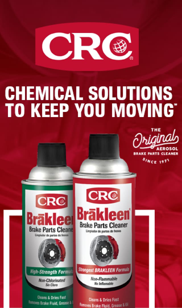 CRC® Chemical Solutions to Keep You Moving