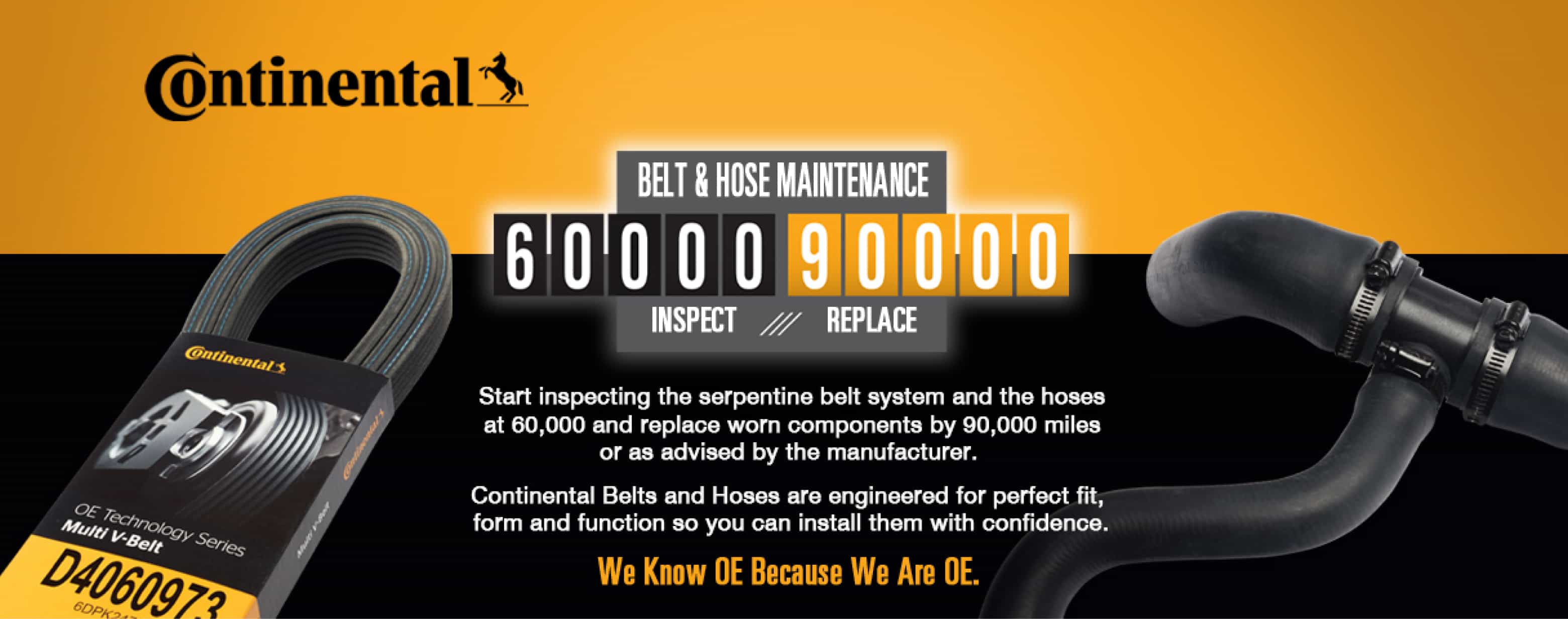 Continental Belts Continental Serpentine & Multi VBelts