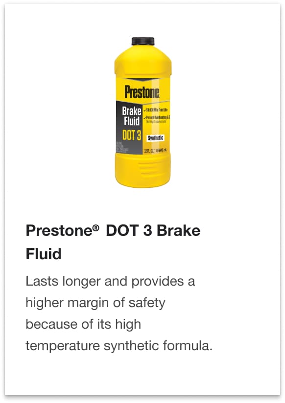 Prestone Max Brake Fluid and Power Steering Fluid