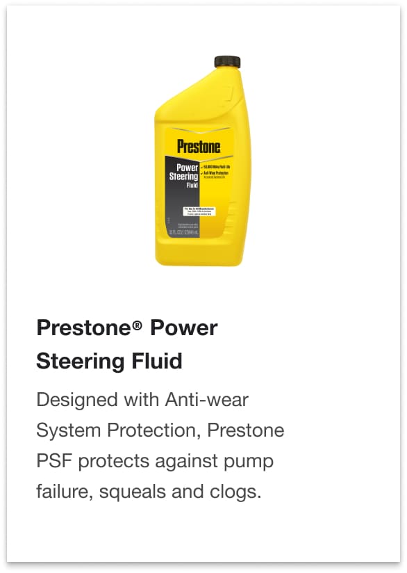 Prestone Max Brake Fluid and Power Steering Fluid