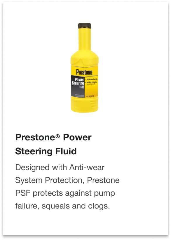 Prestone Max Brake Fluid and Power Steering Fluid