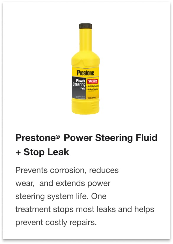 Prestone Max Brake Fluid and Power Steering Fluid