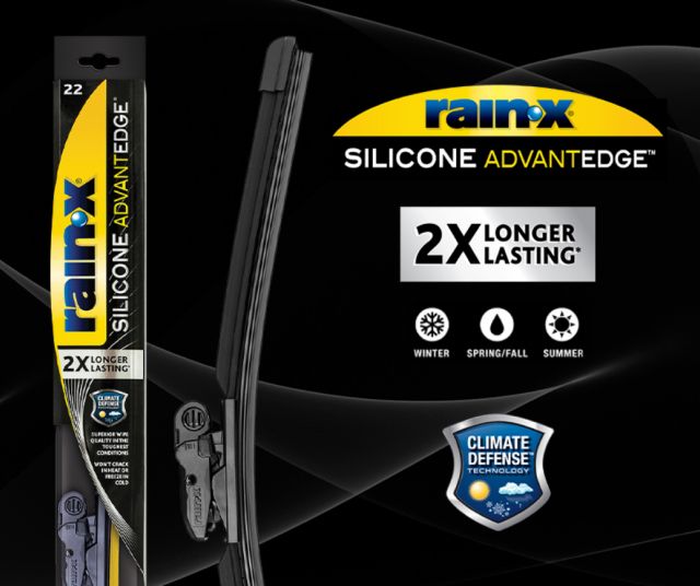 Rain-X® Silicone AdvantEdge® - 2x longer lasting with Climate Defence™ Technology