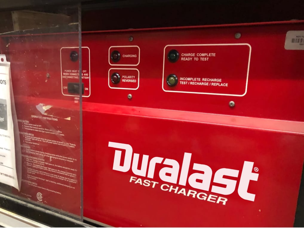 Duralast battery fast charger