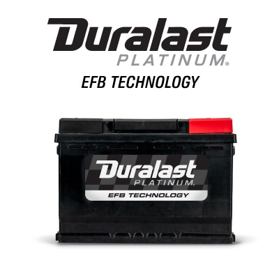 Duralast Platinum EFB Technology