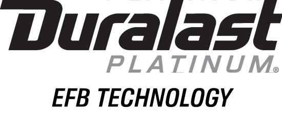 Duralast Platinum EFB Technology