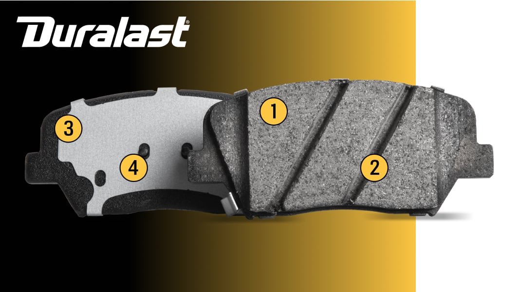 Duralast Gold Ceramic Brake Pads DG2215
