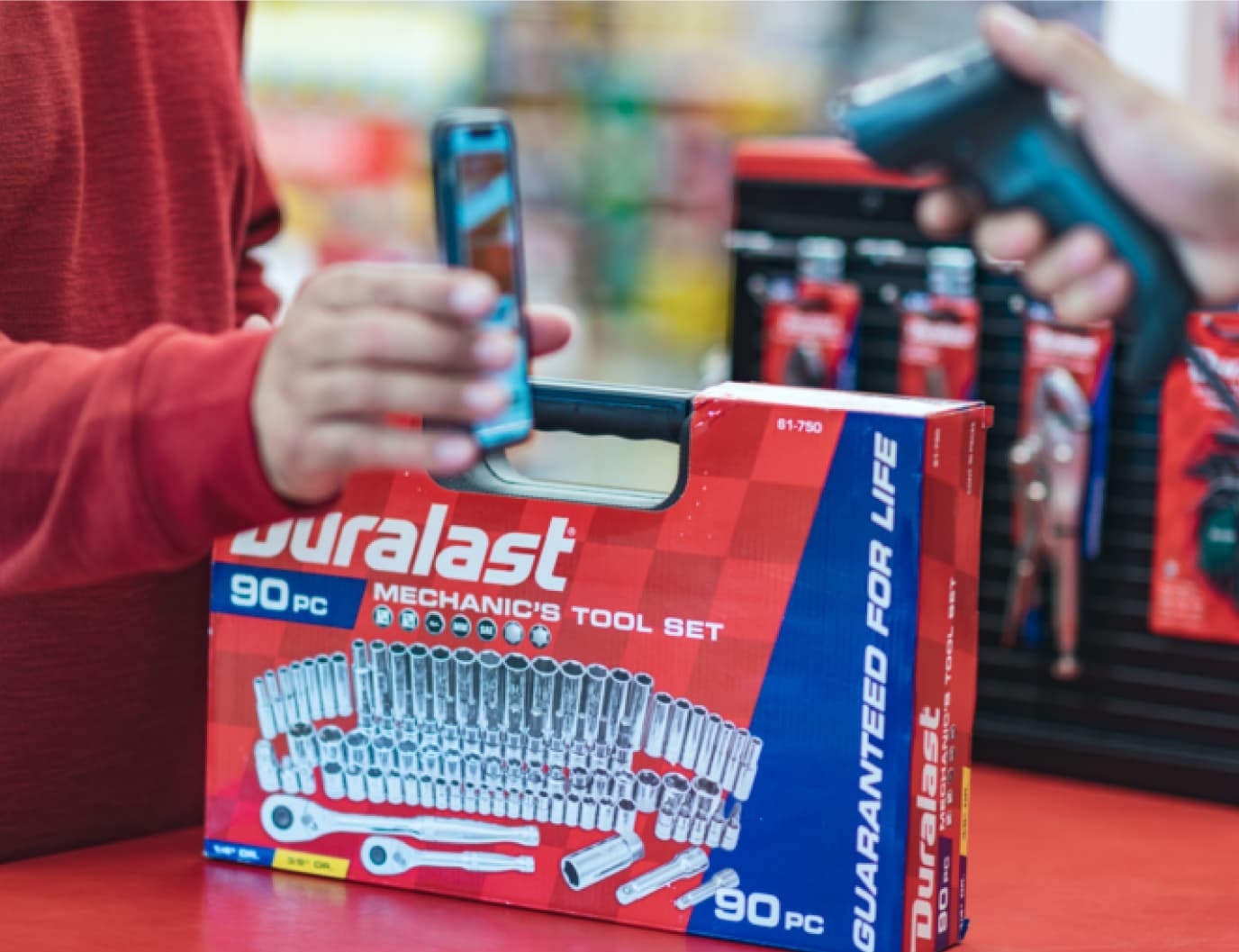 WHAT WE WANT WWW_EXTENSIONSIDEBAR 2本セット Duralast 1/4in, 3/8in 1/2in Drive Accessory Set, 17 Piece