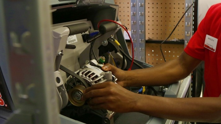 Testing an alternator