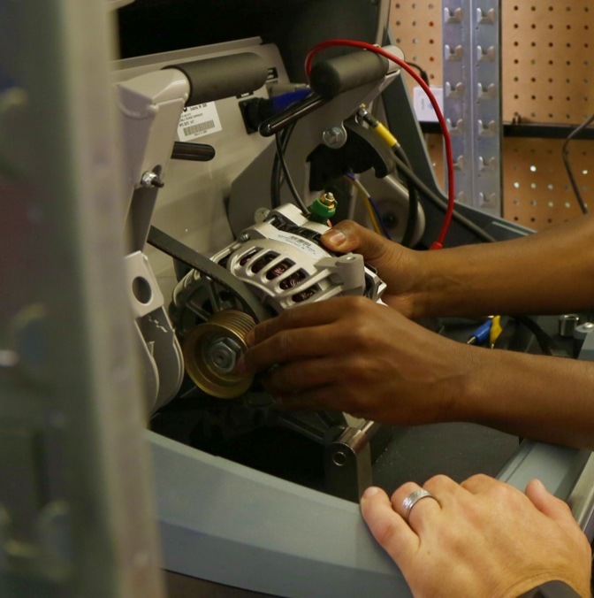 Testing an alternator