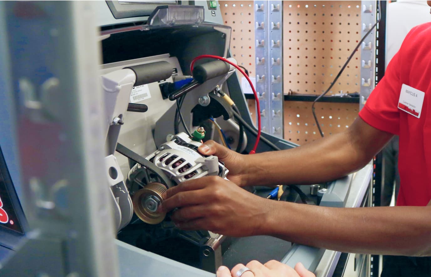Autozone shop battery test